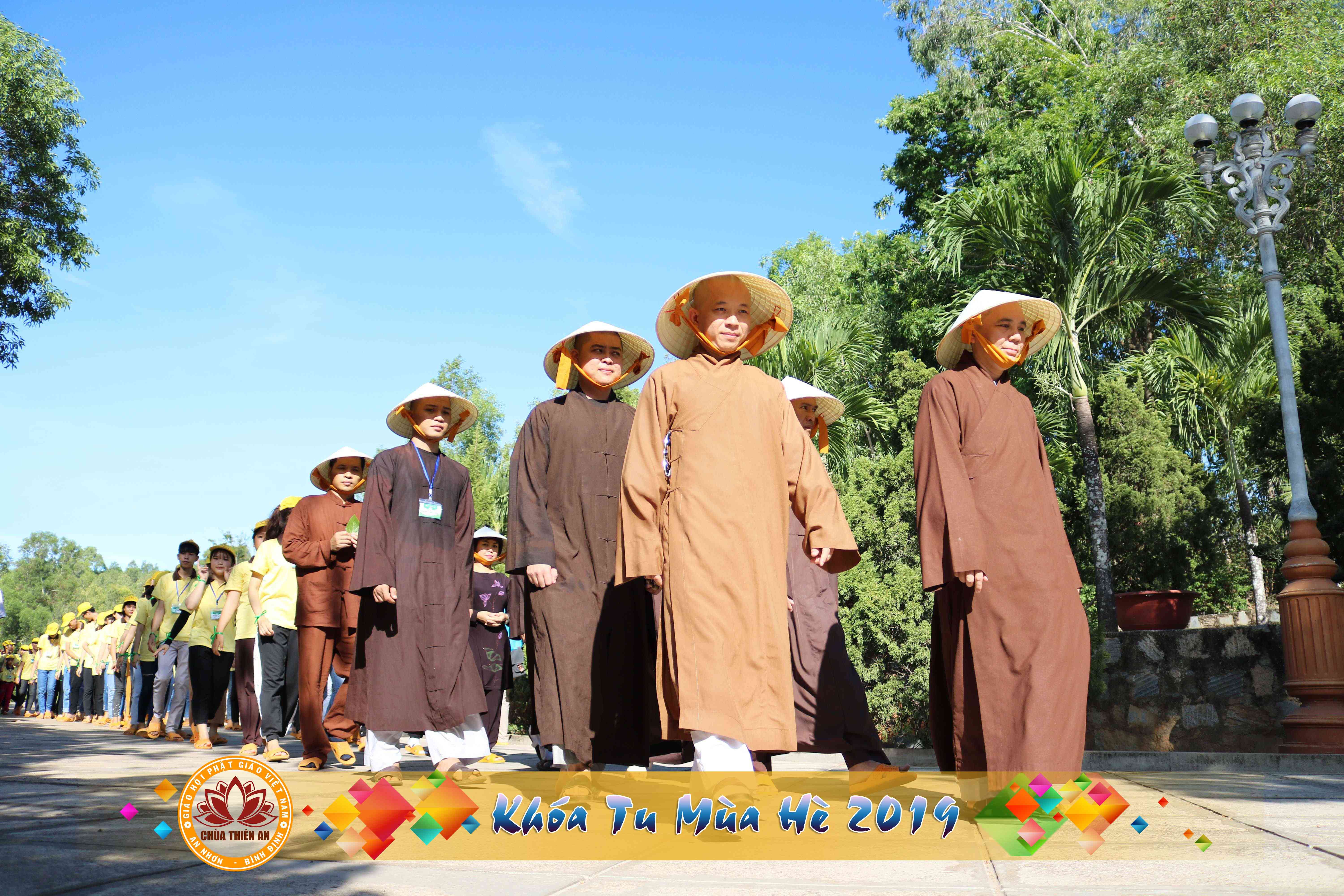 Khóa tu mùa hè chùa Thiên An năm 2019 lần 3